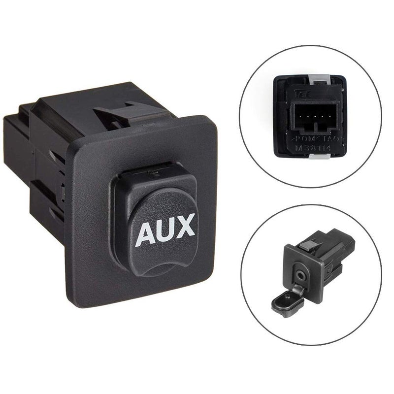 Mango S Aux Port Replacement, Auxiliary Input Jack Assembly 39112-TA0-A01 for 2009-2012 Honda Pilot, 2008-2010 Honda Accord EX, EX-L, 2011 Honda Accord LX - Image 4